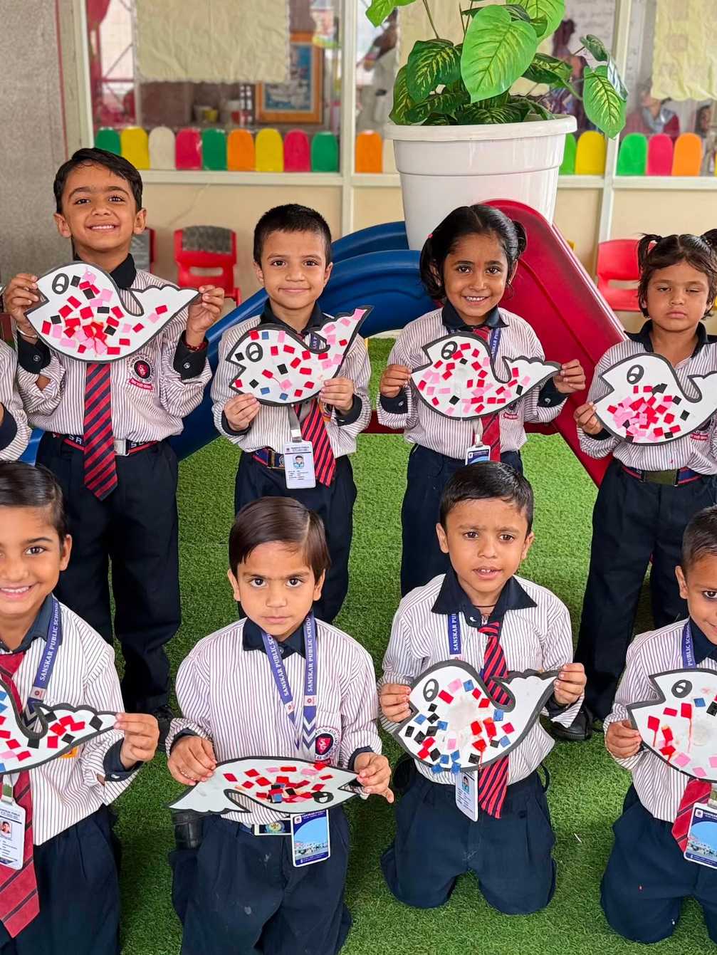 Creativity Competition at Sanskar Public School Tunga-Bassi
